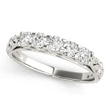 Round Diamond Wedding Ring