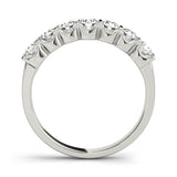 7-Stone Round Diamond Wedding Band