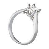 Princess Diamond Trellis Engagement Ring