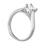 Princess Diamond Trellis Engagement Ring