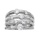 0.50 CT Round Diamond Fashion Ring