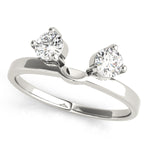Two-Stone Diamond Wedding Ring