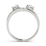 Two-Stone Diamond Wedding Ring