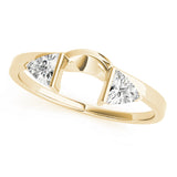 14K Yellow Gold Diamond Wedding Ring