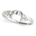 Trillion Diamond Wedding Ring