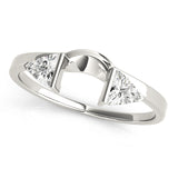Trillion Diamond Wedding Ring