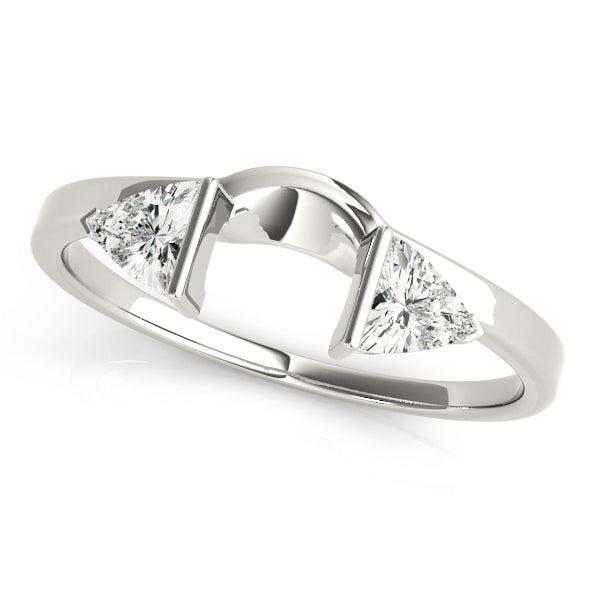 Trillion Diamond Wedding Ring