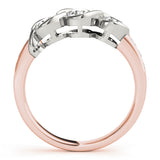 14K Rose Gold 1 CT Diamond Three-Stone Engagement Ring