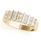 18K Yellow Gold Diamond Wedding Ring