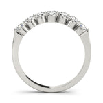 7-Stone Round Diamond Wedding Band