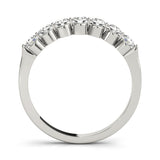 7-Stone Round Diamond Wedding Band
