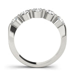 Multi-Diamond 14K Gold Wedding Ring
