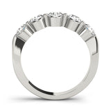 Multi-Diamond 14K Gold Wedding Ring