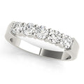 5-Stone Round Diamond Wedding Band