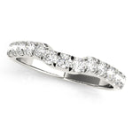 Multi-Diamond 14K Gold Wedding Ring