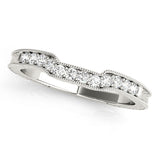 Multi-Diamond 14K Gold Wedding Ring
