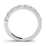 Princess Diamond 9-Stone Wedding Ring
