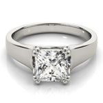 Diamond Solitaire Engagement Ring in 14K Gold