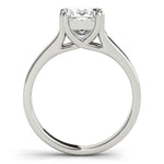 Diamond Solitaire Engagement Ring in 14K Gold