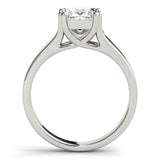Diamond Solitaire Engagement Ring in 14K Gold