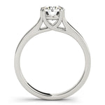 1.0 CT Round Diamond Solitaire Engagement Ring