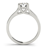 1.0 CT Round Diamond Solitaire Engagement Ring