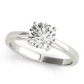 1.0 CT Round Diamond Solitaire Engagement Ring