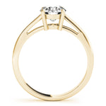 14K Yellow Gold 1ct Diamond Solitaire Engagement Ring
