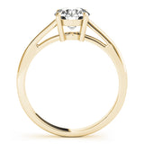 14K Yellow Gold 1ct Diamond Solitaire Engagement Ring