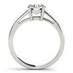 1.0 CT Round Diamond Solitaire Engagement Ring