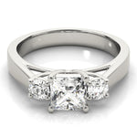 1.05 CT Diamond Three Stone Engagement Ring