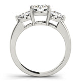 1.5 CTW Round Diamond Three Stone Ring