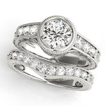 Vintage 0.31ctw Round Diamond Engagement Ring