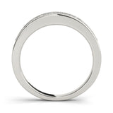 10-Diamond Round Wedding Band