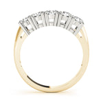 18K Yellow Gold 1 CT Diamond Wedding Band