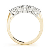 18K Yellow Gold 1 CT Diamond Wedding Band