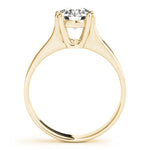 14K Yellow Gold 1ct Diamond Engagement Solitaire Ring