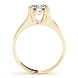 14K Yellow Gold 1ct Diamond Engagement Solitaire Ring