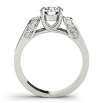 1 CT Round Diamond Solitaire Engagement Ring