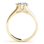 14K Yellow Gold 1ct Diamond Solitaire Engagement Ring