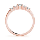 Rose Gold Diamond Wedding Ring | 0.45 ctw