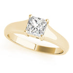 14K Yellow Gold 3/4 CT Diamond Engagement Ring
