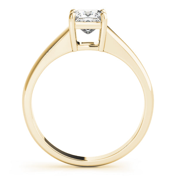 14K Yellow Gold 3/4 CT Diamond Engagement Ring