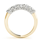 14K Yellow Gold 1 CTW Diamond Wedding Ring