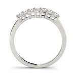 Princess Diamond Multi-Stone Wedding Band