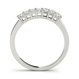 Princess Diamond Multi-Stone Wedding Band