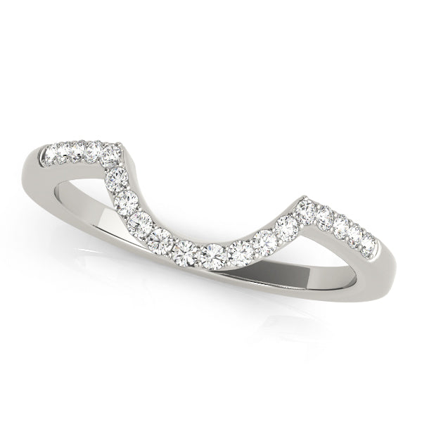 Multi-Diamond 14K Gold Wedding Ring