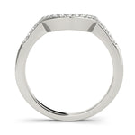 Multi-Diamond 14K Gold Wedding Ring