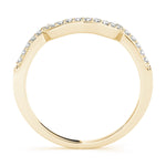 14K Yellow Gold Diamond Wedding Ring