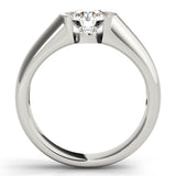 1.0 CT Round Diamond Solitaire Engagement Ring